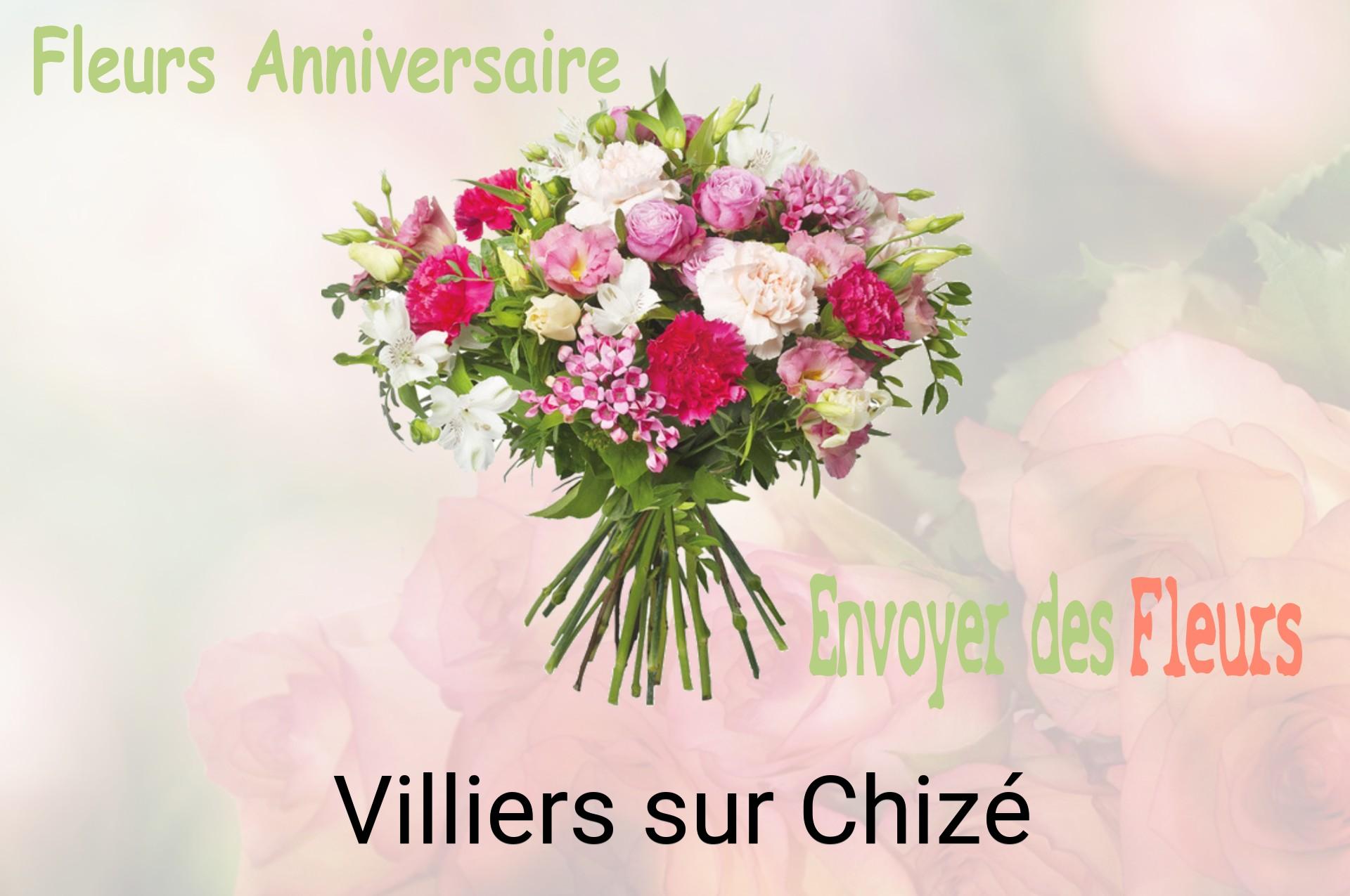 Bouquet de fleurs d’anniversaire livré à Villiers-sur-Chizé