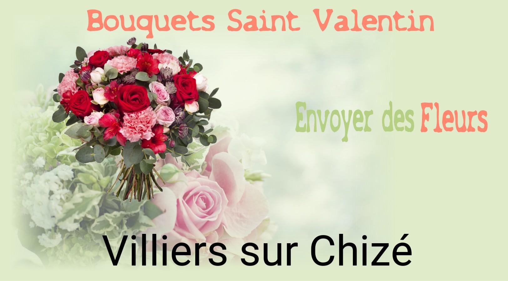 Roses de Saint-Valentin livrées à Villiers-sur-Chizé